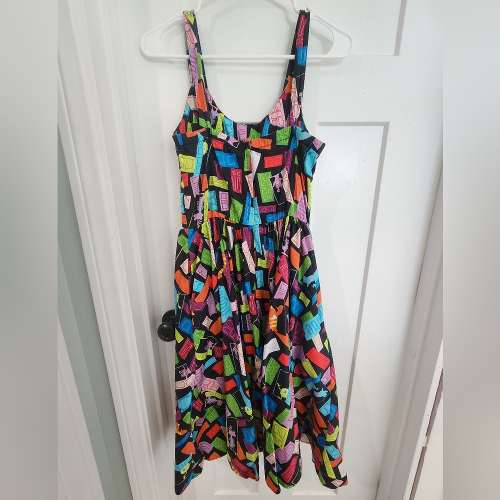 Disney Parks The Dress Shop Monsters Inc Midi Dress Size small